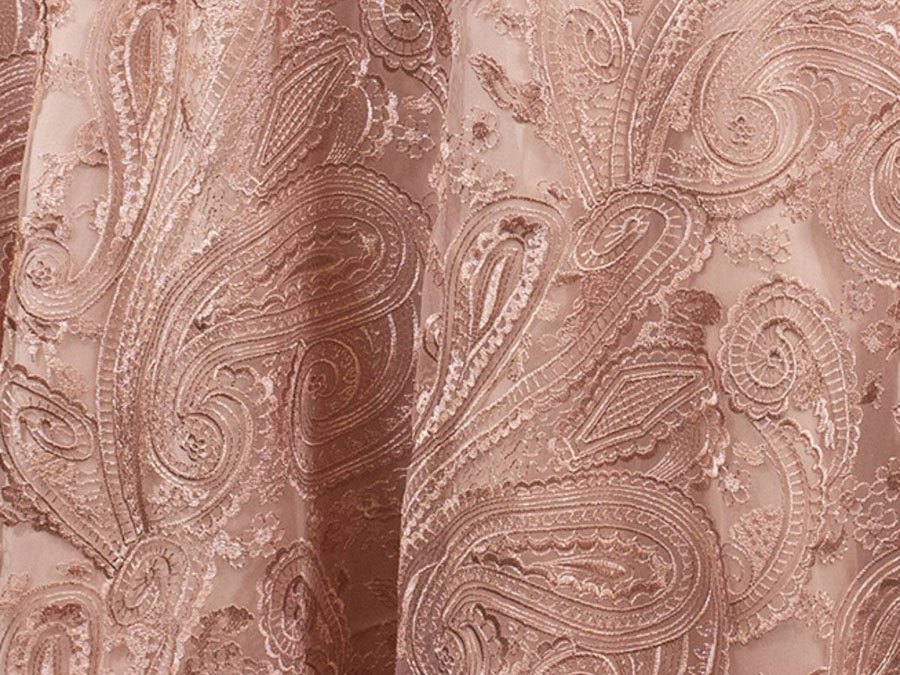 Blush Paisley Lace 